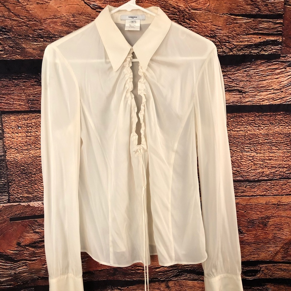🌹Vintage Cream Blouse 🌹